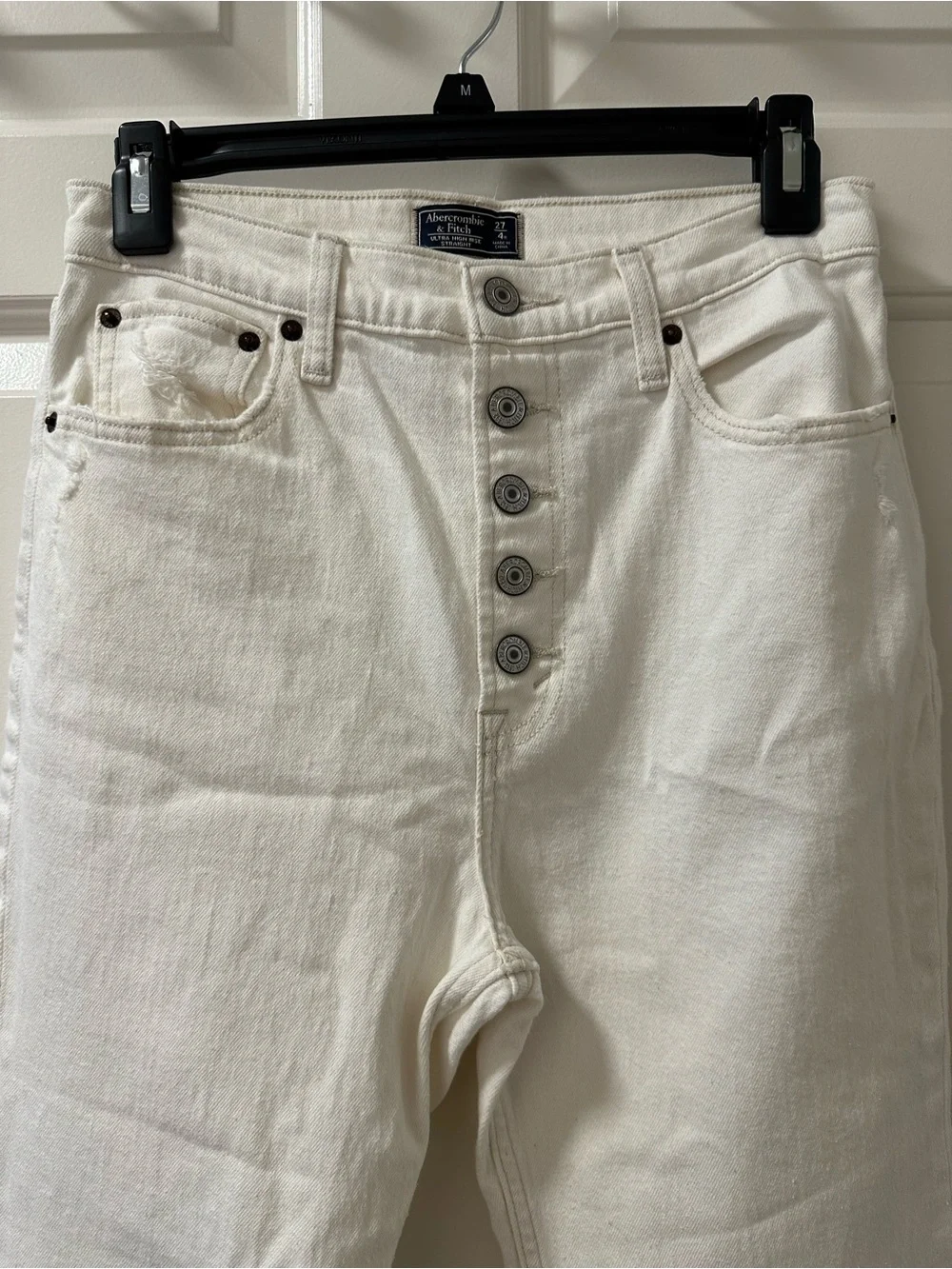 Abercrombie & Fitch Ultra High Rise Straight Jeans